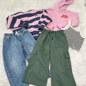 Cotton On Kids Matching Set - Pink, Blue, Green